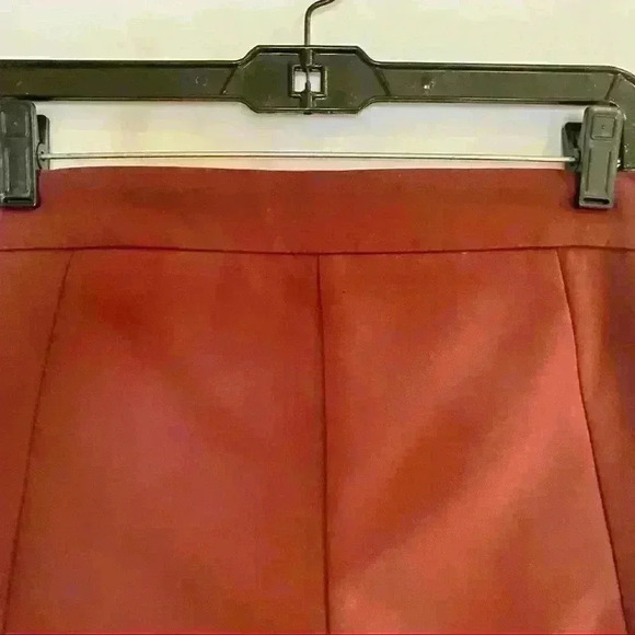 MANGO Burgundy Skinny Pants w/ Stitching and Zip Ankle Detailing - Picture 15 of 16